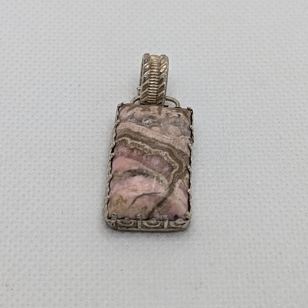 925 rhodochrosite Pendant